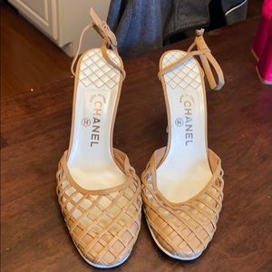 Chanel strap sandals